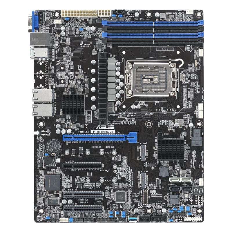 Материнская плата ASUS P13R-E/10G-2T (ATX, LGA1700, 4 DIMM)