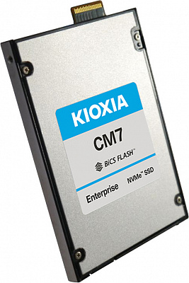 SSD-накопитель Kioxia CM7-V 12.8TB E3.S 7.5mm [KCM71VJE12T8]