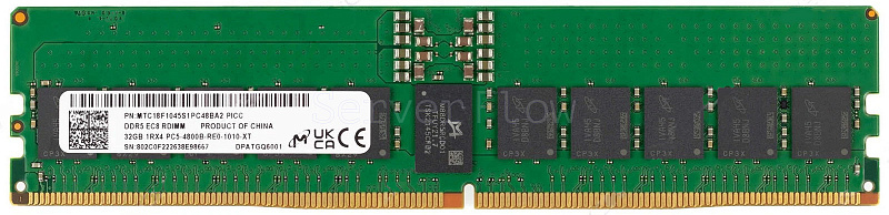 Оперативная память 32GB DDR5 ECC REG Micron 4800Mhz 1Rx4 [MTC18F1045S1PC48BA2]