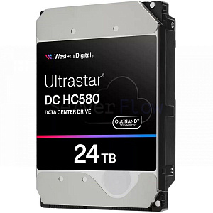 Жесткий диск Western Digital DC HC580 24TB 3.5" SATA 6Gb/s [WUH722424ALE6L4]