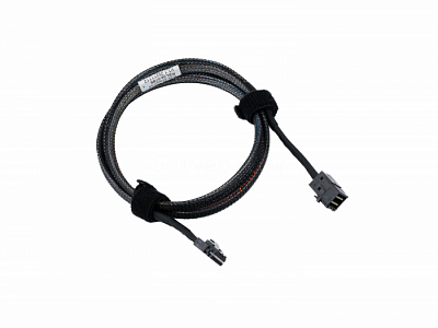 Кабель Slimline SAS SFF8654-4i - SFF8643 1м