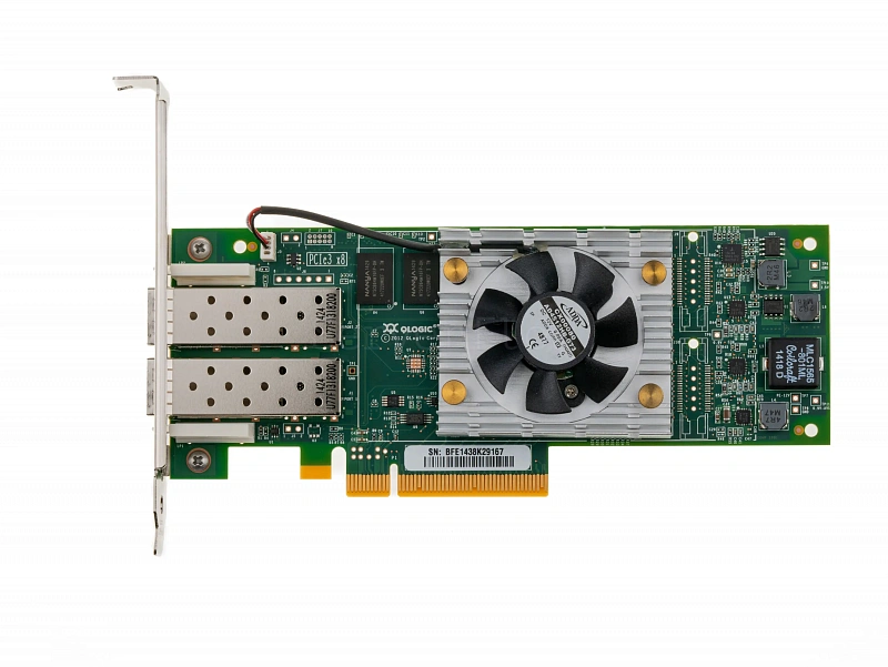 FC HBA адаптер Qlogic QLE2672 (2х 16GFC)