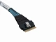 Кабель Slimline SAS SFF8654-8i - SFF8654-8i 1м 2