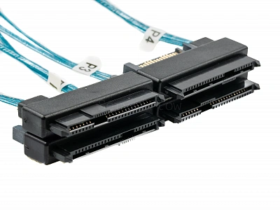 Кабель SFF8643 - 4x SAS 1м