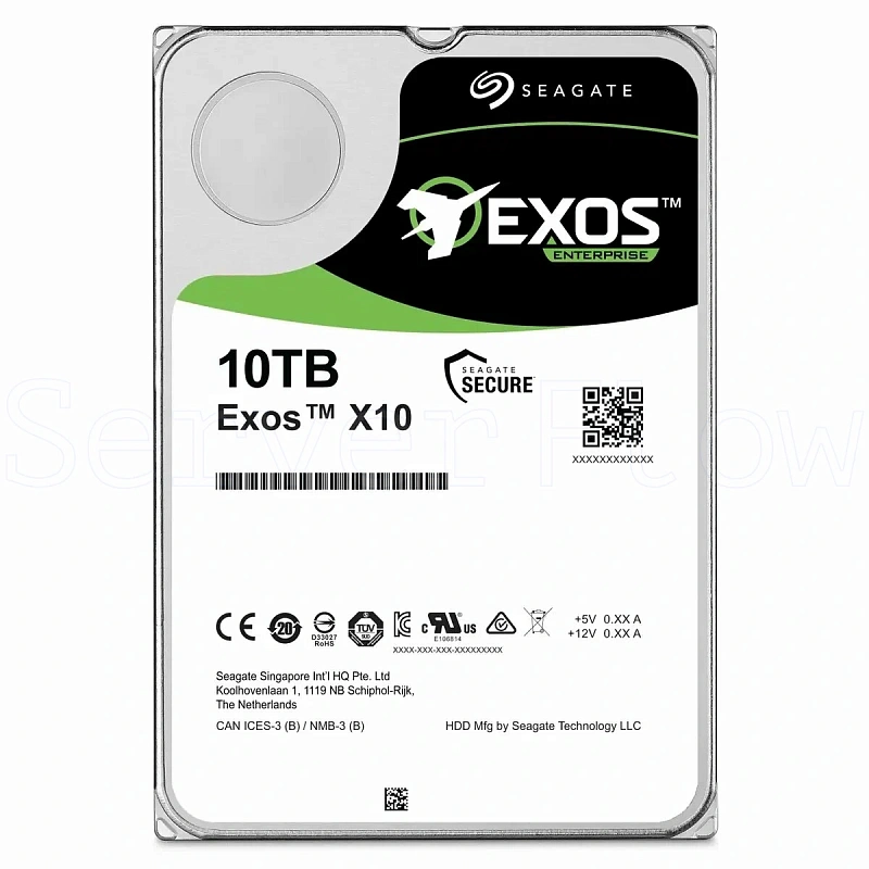 Жесткий диск Seagate Exos X10 10TB 3.5" SAS 12Gb/s [ST10000NM0096]
