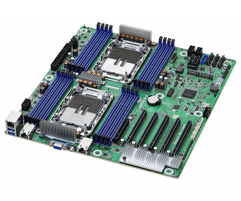 Материнская плата ASRock Rack GNR2D16-2T (EEB like, 2x LGA4710, 16 DIMM) 1