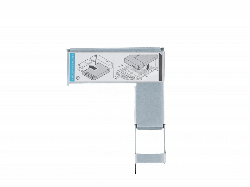 Адаптер Dell 9W8C4 для установки HDD 2.5" в 3.5" салазку