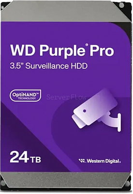 Жесткий диск WD Purple Pro 24TB 3.5" SATA 6GB/s [WD241PURP]