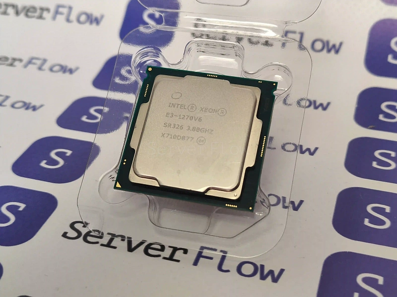 Процессор Intel Xeon E3 1270v6 (4c/8t 3.8GHz-4.2GHz, 72W) 3