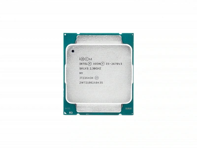 Процессор Intel Xeon E5 2670v3 (12с/24t, 2.3GHz-3.1Ghz,120W)