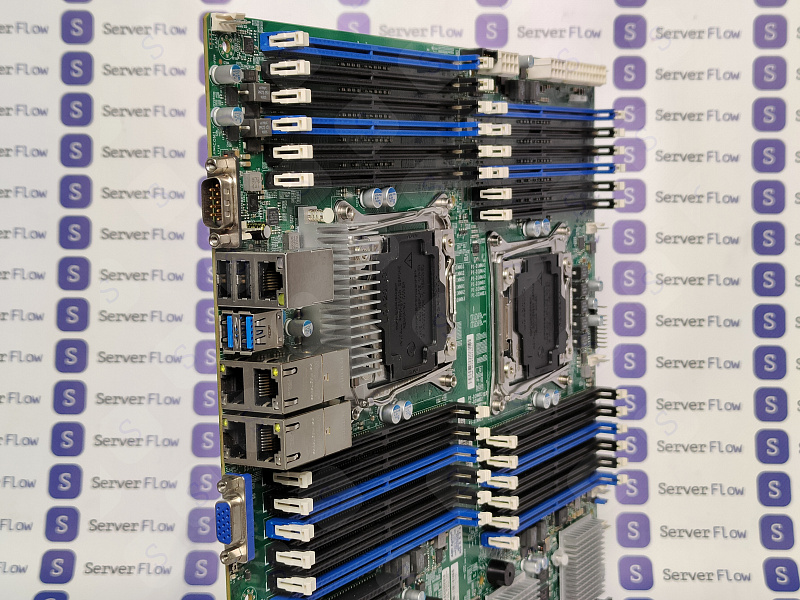 Материнская плата Supermicro X10DRС-LN4+ (EE-ATX, 2x LGA2011-3, 24 DIMM) 5