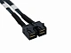 Кабель Slimline SAS SFF8654-8i - 2x SFF8643 (NVMe Connection) 1м 2