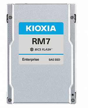 SSD-накопитель Kioxia RM7-R SAS 12G 7.68TB [KRM7XRUG7T68]