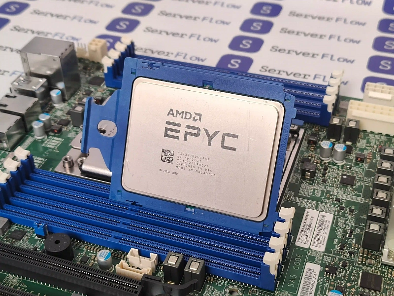 Процессор AMD EPYC 7371 (16c/32t, 3.1GHz-3.8GHz, 200W) 3