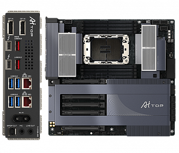 Материнская плата GIGABYTE W790 AI TOP (E-ATX, LGA4677, 8 DIMM)