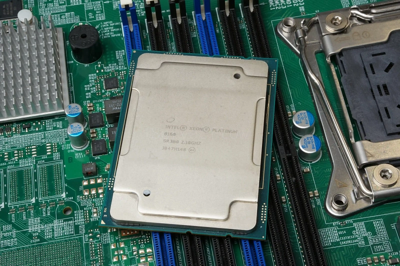 Процессор Intel Xeon Platinum 8160 (24c/48t, 2.1GHz-3.7GHz, 150W) 3