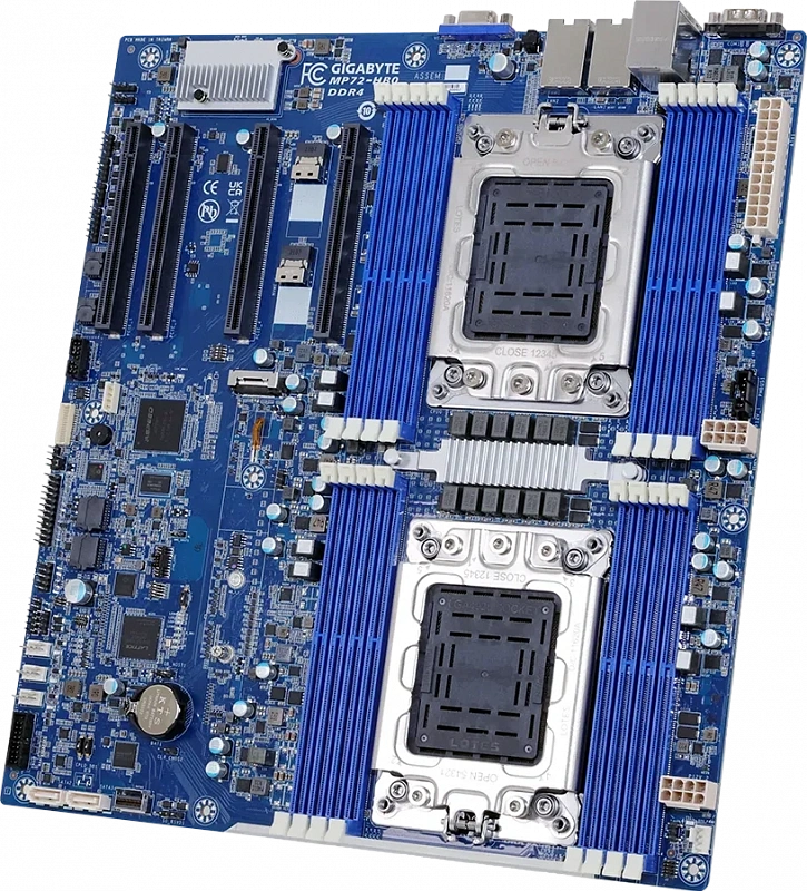 Материнская плата Gigabyte MP72-HB0 Rev 3.0 (E-ATX, 2x LGA4926, 16 DIMM) 1