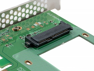 Переходник PCIe 4.0 x4, 1x U.2 (Full profile, SFF8639)