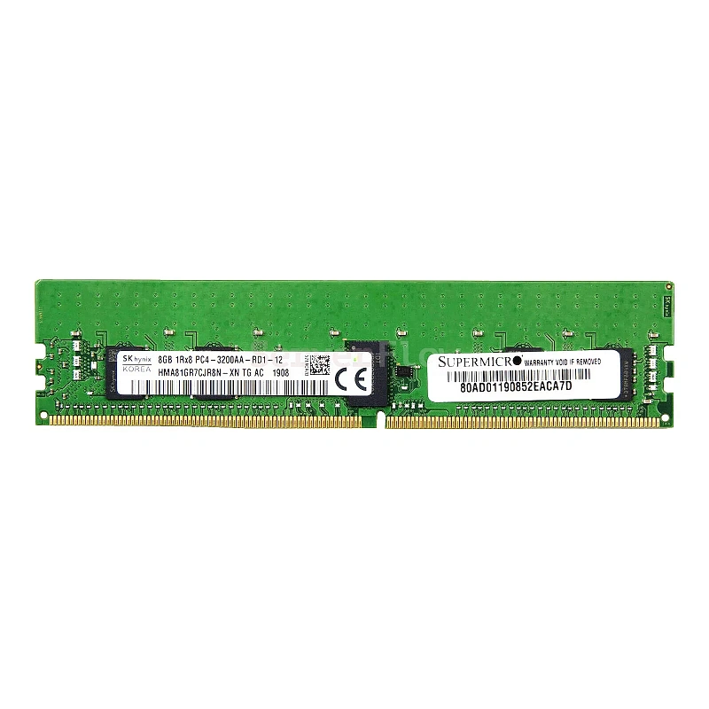 Оперативная память 8GB DDR4 ECC REG SK Hynix 3200Mhz 1Rx8 [HMA81GR7CJR8N-XN]