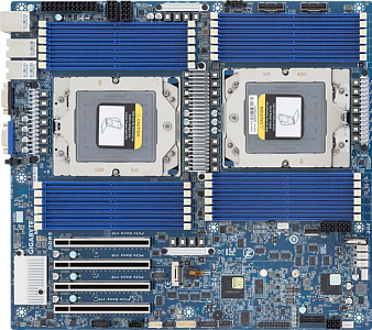 Материнская плата Gigabyte MZ73-LM1 Rev 3.x (E-ATX, 2x SP5, 24 DIMM)