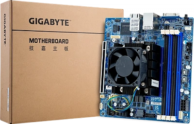 Материнская плата Gigabyte MB12-CE0 Rev 100 (Mini-ITX, FCBGA2227, 4 DIMM)