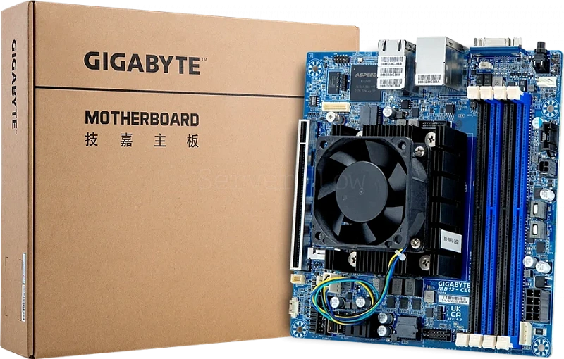 Материнская плата Gigabyte MB12-CE0 Rev 100 (Mini-ITX, FCBGA2227, 4 DIMM) 3