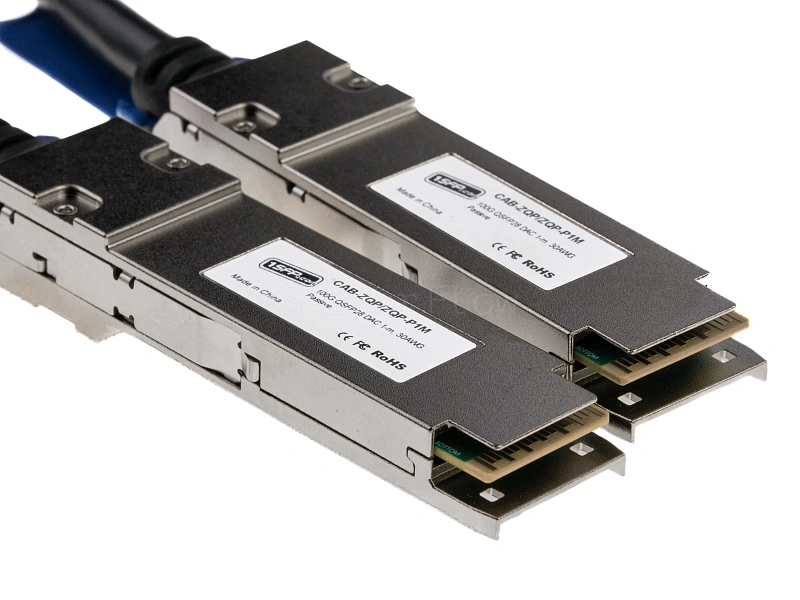 DAC кабель 10Gtek QSFP28 1м [CAB-ZQP/ZQP-P1M] 1