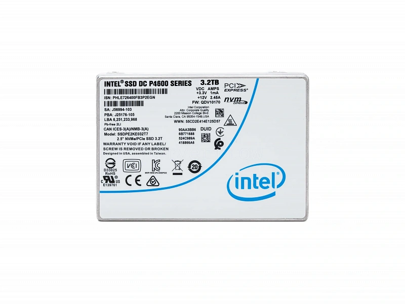 SSD-накопитель Intel DC-P4600 3.2TB 2.5" [SSDPE2KE032T701]