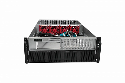 Серверное GPU шасси ALEO 8x GPU 4x 1600W (комп. кабелей 8PIN GPU)