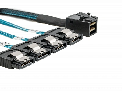 Кабель SFF8643 - 4x SATA 0.5м