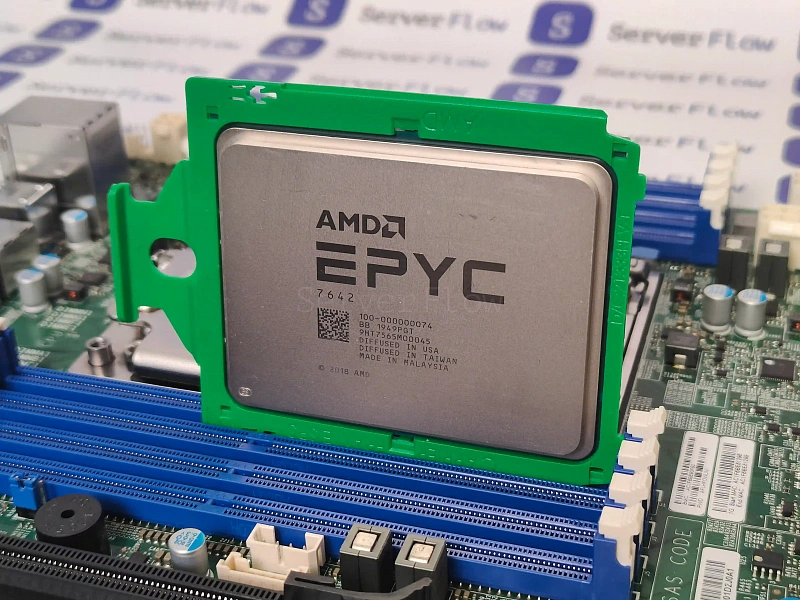 Процессор AMD EPYC 7642 (48c/96t, 2.3GHz-3.3GHz, 225W, 256MB L3) 3