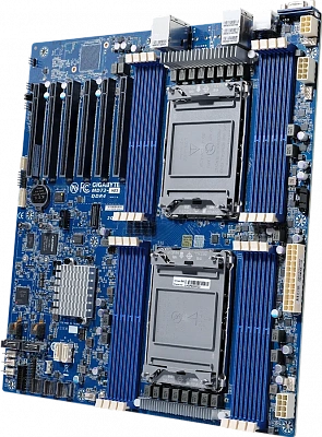 Материнская плата Gigabyte MD72-HB3 Rev 1.x (E-ATX, 2x LGA4189, 16 DIMM)