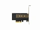 Переходник PCIe 4.0 x4, 1x M.2 (Low profile, NGFF 2280) 1