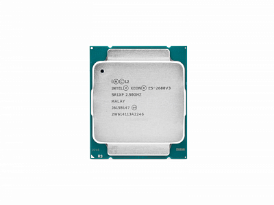 Процессор Intel Xeon E5 2680v3 (12c/24t, 2.3GHz-3.5GHz, 120W)