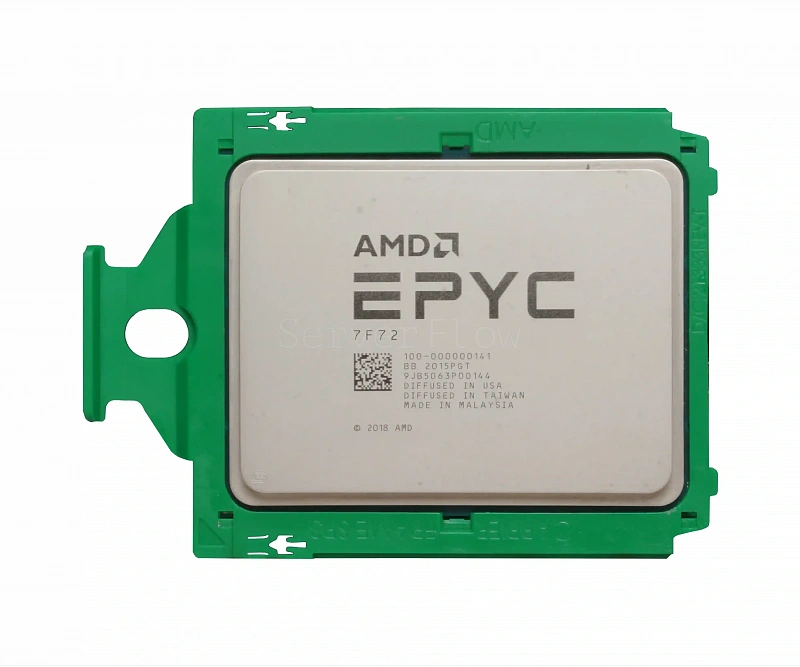 Процессор AMD EPYC 7F72 (24c/48t, 3.2GHz-3.7GHz, 240W)