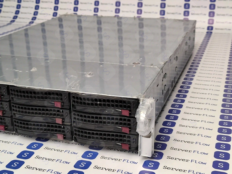 Supermicro CSE-826 2U (2БП, 920W, EEATX, 12LFF с экспандером SAS/SATA 12GB/s) (Бекплеин - BPN-SAS3-826EL1) 2