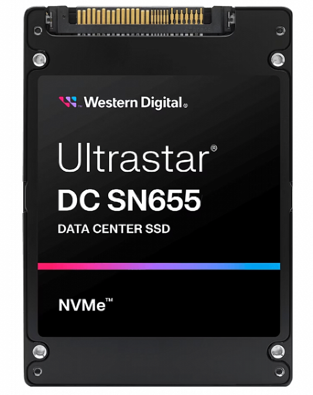 SSD-накопитель WD Ultrastar DC SN655 61.44TB ISE 2.5" U.3 [0TS2510]
