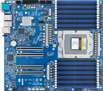 Материнская плата GIGABYTE MZ33-AR1 Rev 3 (E-ATX, 1x SP5, 24 DIMM)