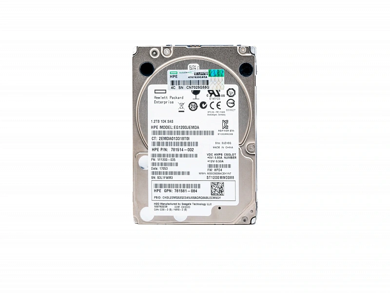 Жесткий диск HP 1.2TB 2.5" SAS 12Gb/s [718292-001]