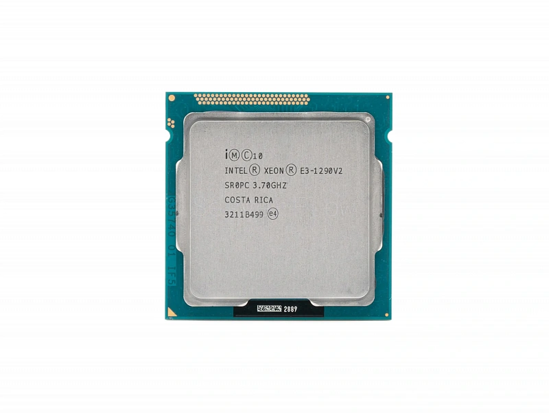 Процессор Intel Xeon E3 1290v2 (4c/8t, 3.7GHz-4.1GHz, 87W)