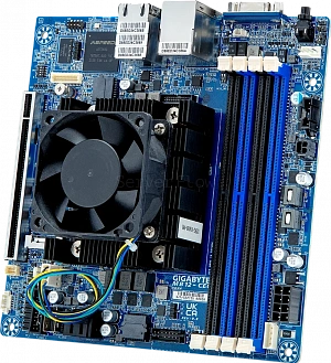Материнская плата Gigabyte MB12-CE0 Rev 100 (Mini-ITX, FCBGA2227, 4 DIMM)