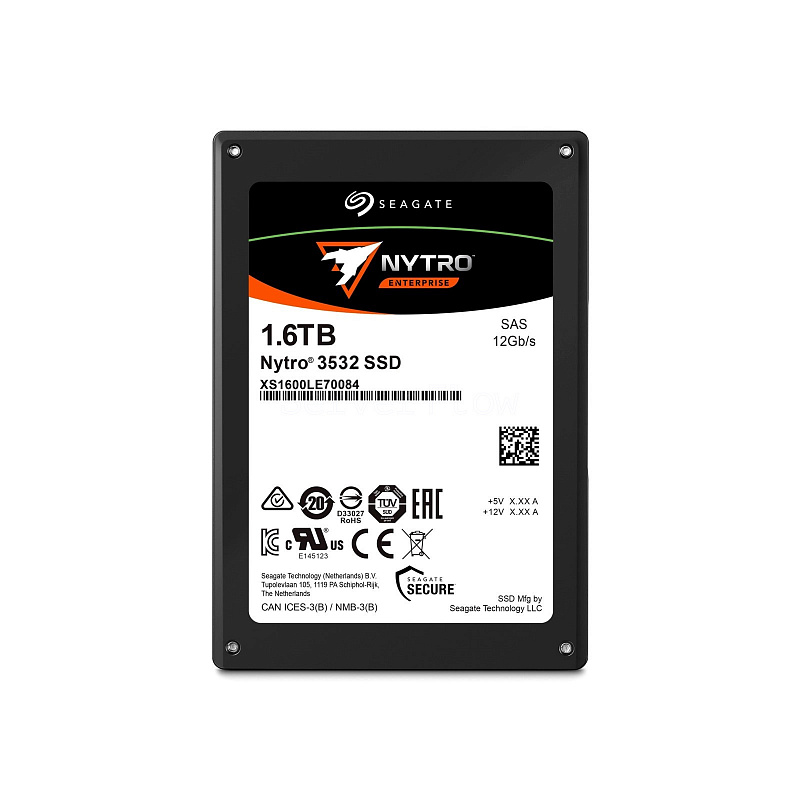 SSD-накопитель Seagate Nytro 3532 SAS 12G 1.6TB [XS1600LE70084]