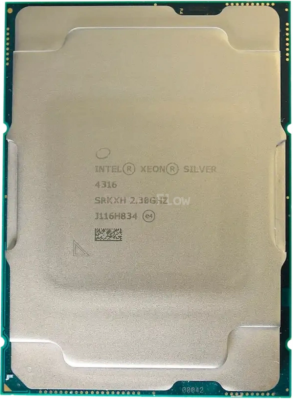 Процессор Intel Xeon Silver 4316 (20с/40t, 2.3GHz-3.4GHz, 150W)