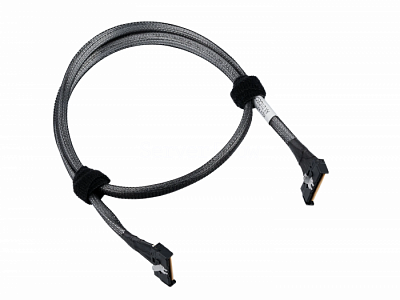 Кабель MCIO x8 74P (SFF-TA-1016) - MCIO x8 74P (SFF-TA-1016) 1м