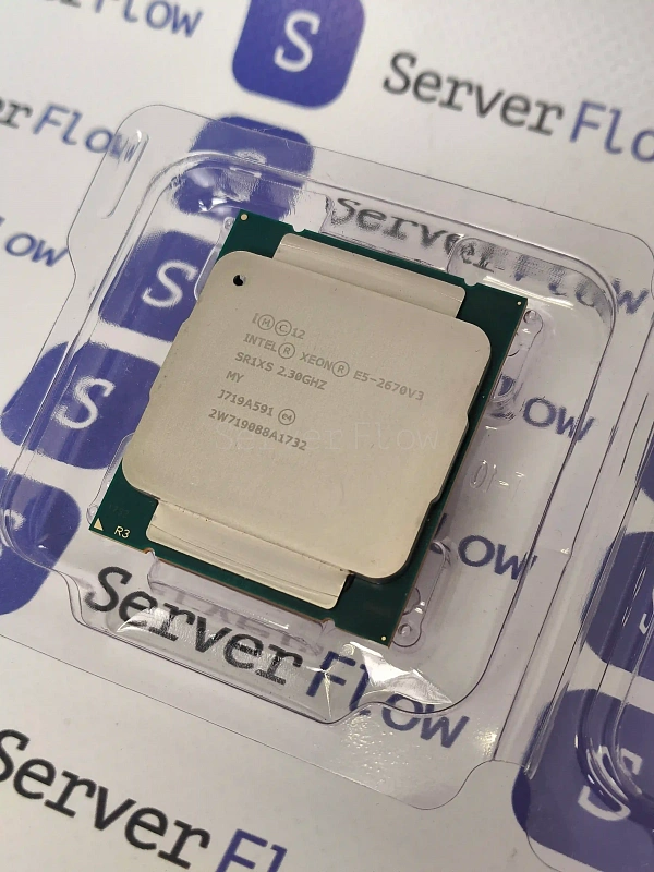 Процессор Intel Xeon E5 2670v3 (12с/24t, 2.3GHz-3.1Ghz,120W) 3