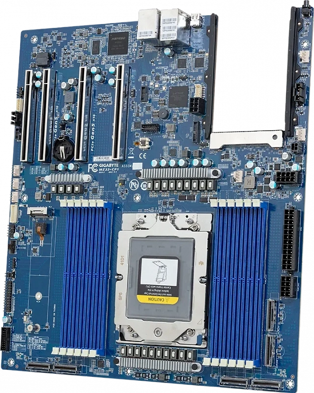 Материнская плата Gigabyte MZ33-CP1 Rev 3.x (E-ATX, SP5, 12 DIMM) 1