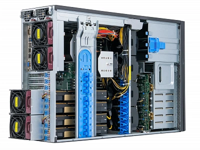 Supermicro 747BTQ-R2K04B (4× Tesla V100 16GB, 2× Xeon E5 2697v4, RAM 256GB)
