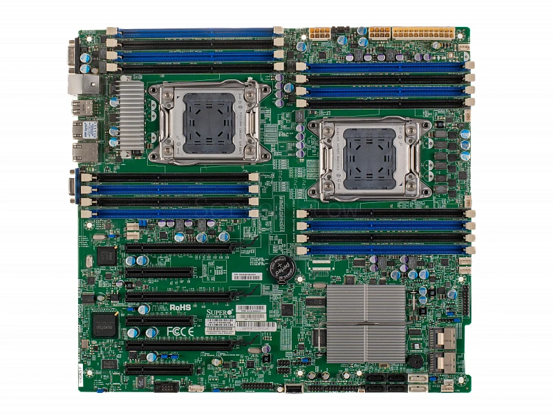 Материнская плата Supermicro X9DR3-F (E-ATX, 2х LGA2011, 16 DIMM)
