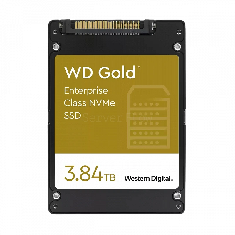 SSD-накопитель WD Gold Enterprice 3.84TB 2.5" U.2 [WDS384T1D0D-01AJB0]