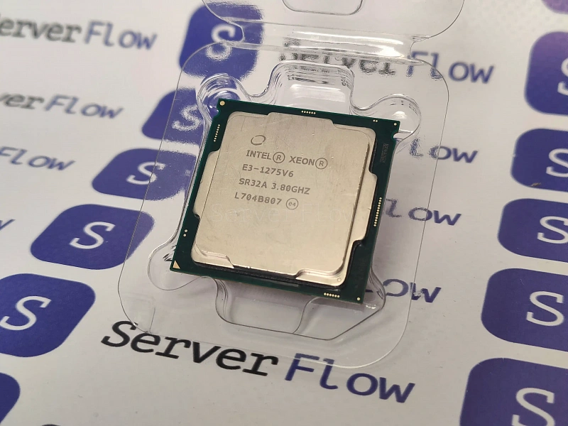 Процессор Intel Xeon E3 1275v6 (4c/8t 3.8GHz-4.2GHz, 73W, HD Graphics P630) 3